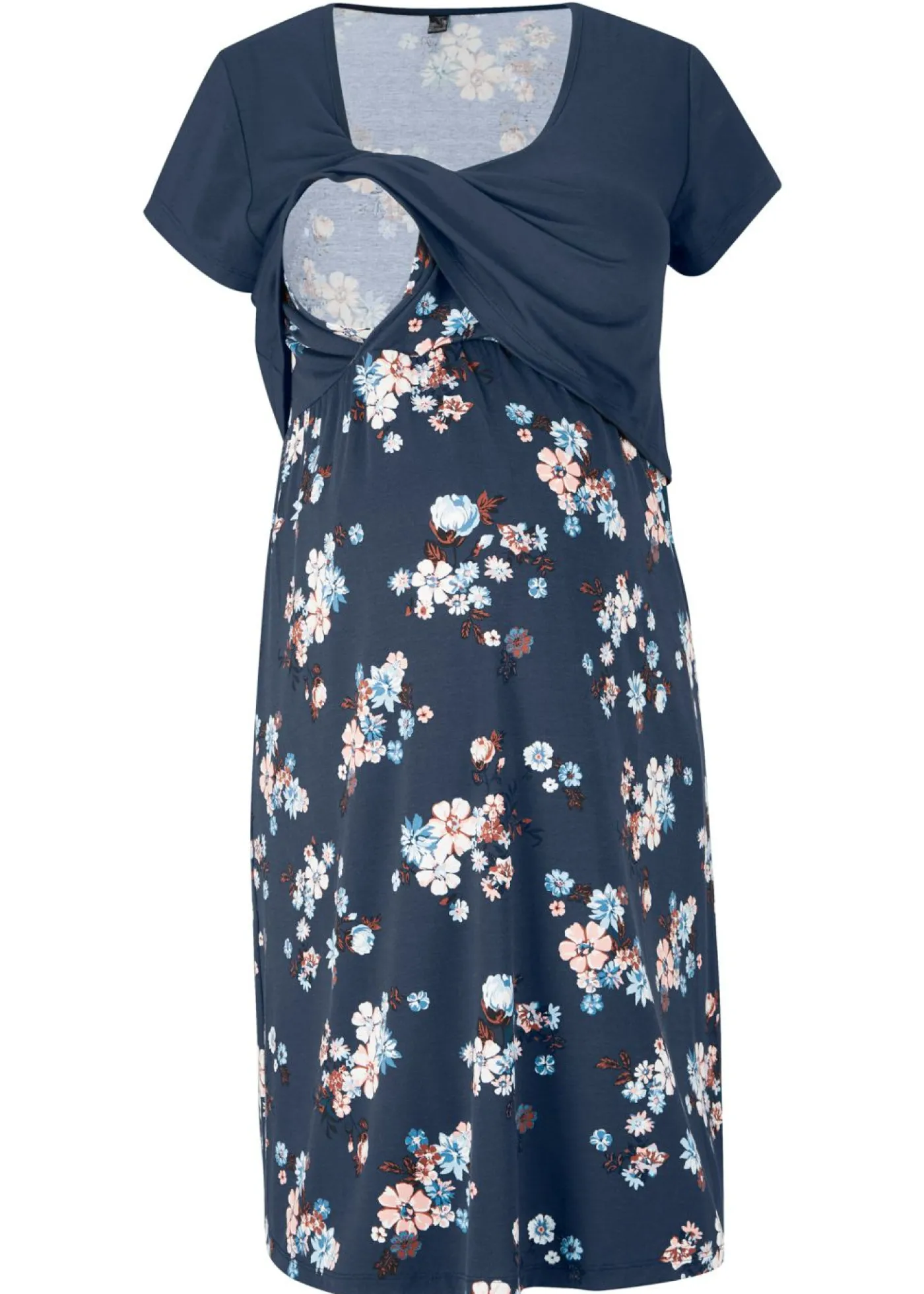 bonprix bonprix 53441009 Azul oscuro de flores New