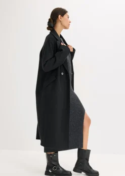 bonprix bonprix Abrigo Negro Clearance