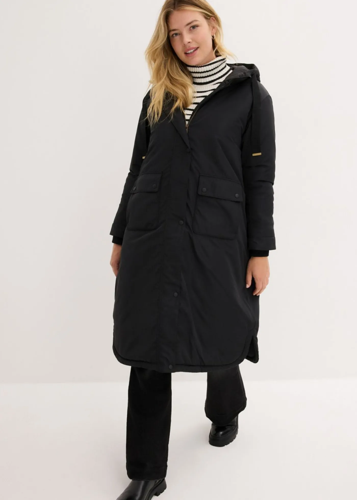 bonprix bonprix Abrigo Negro Hot