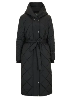 bonprix bonprix Abrigo acolchado ligero Negro Clearance