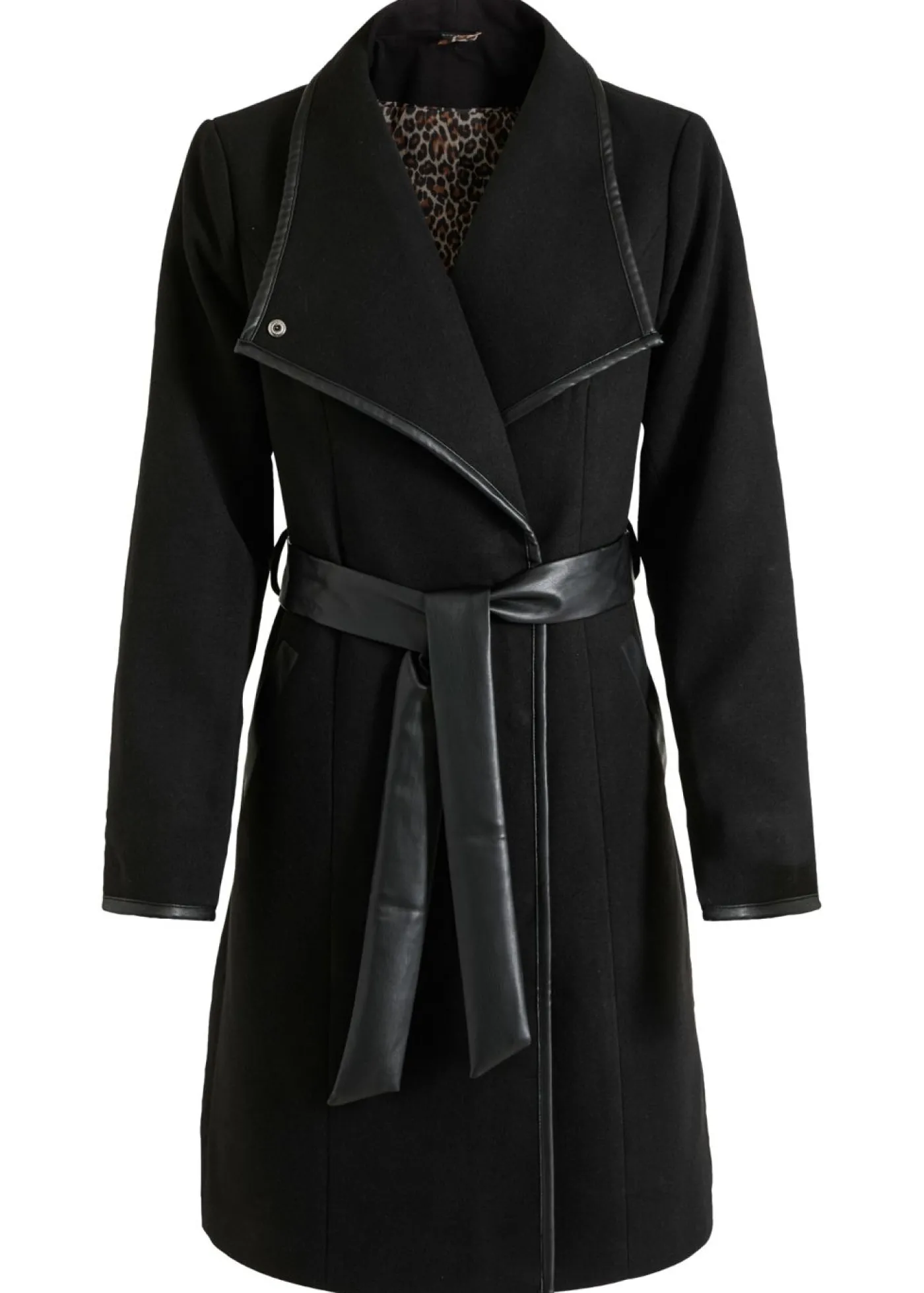 bonprix bonprix Abrigo con aspecto de lana Negro Best