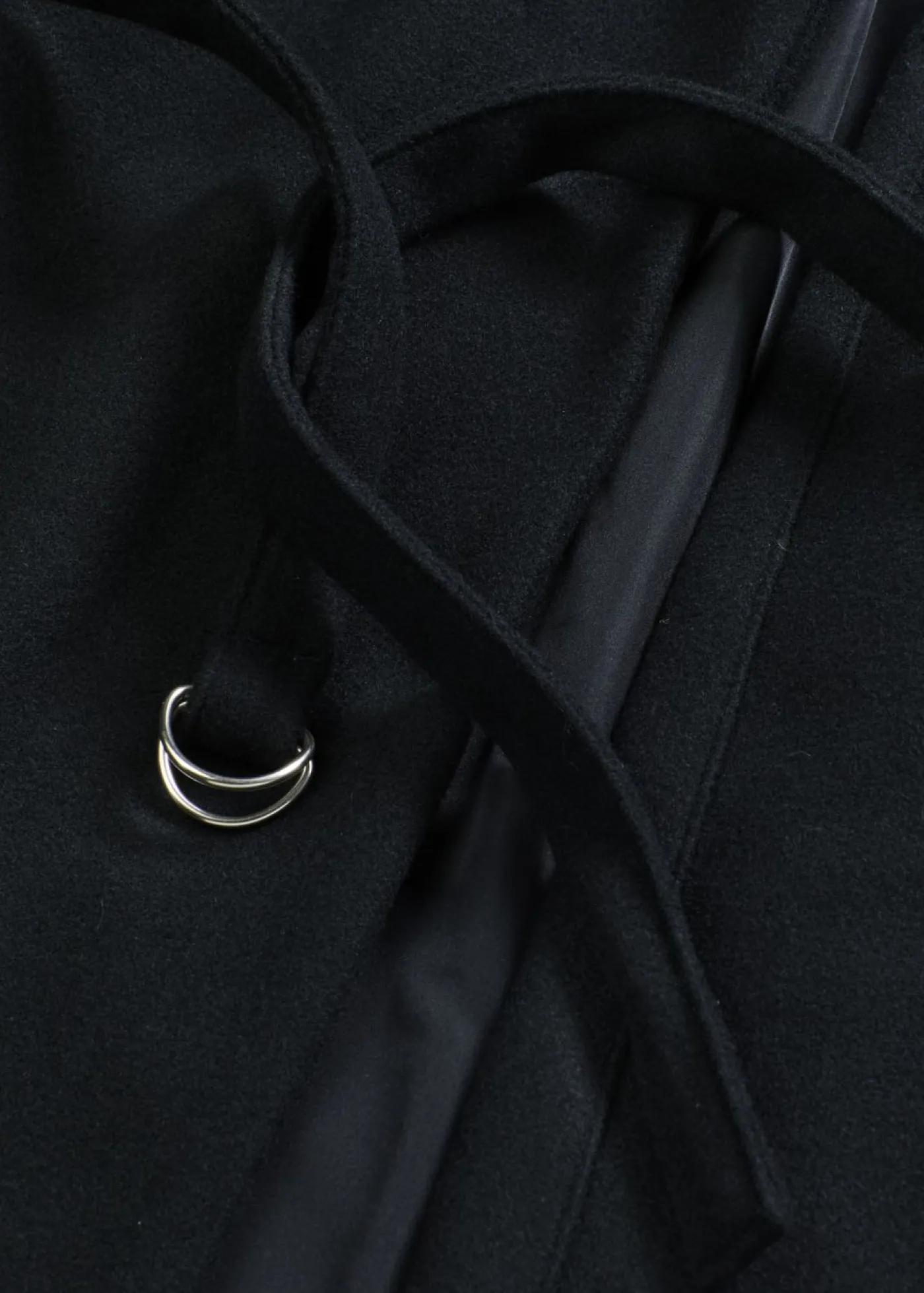 bonprix bonprix Abrigo de mezcla de viscosa Antracita oscuro Outlet