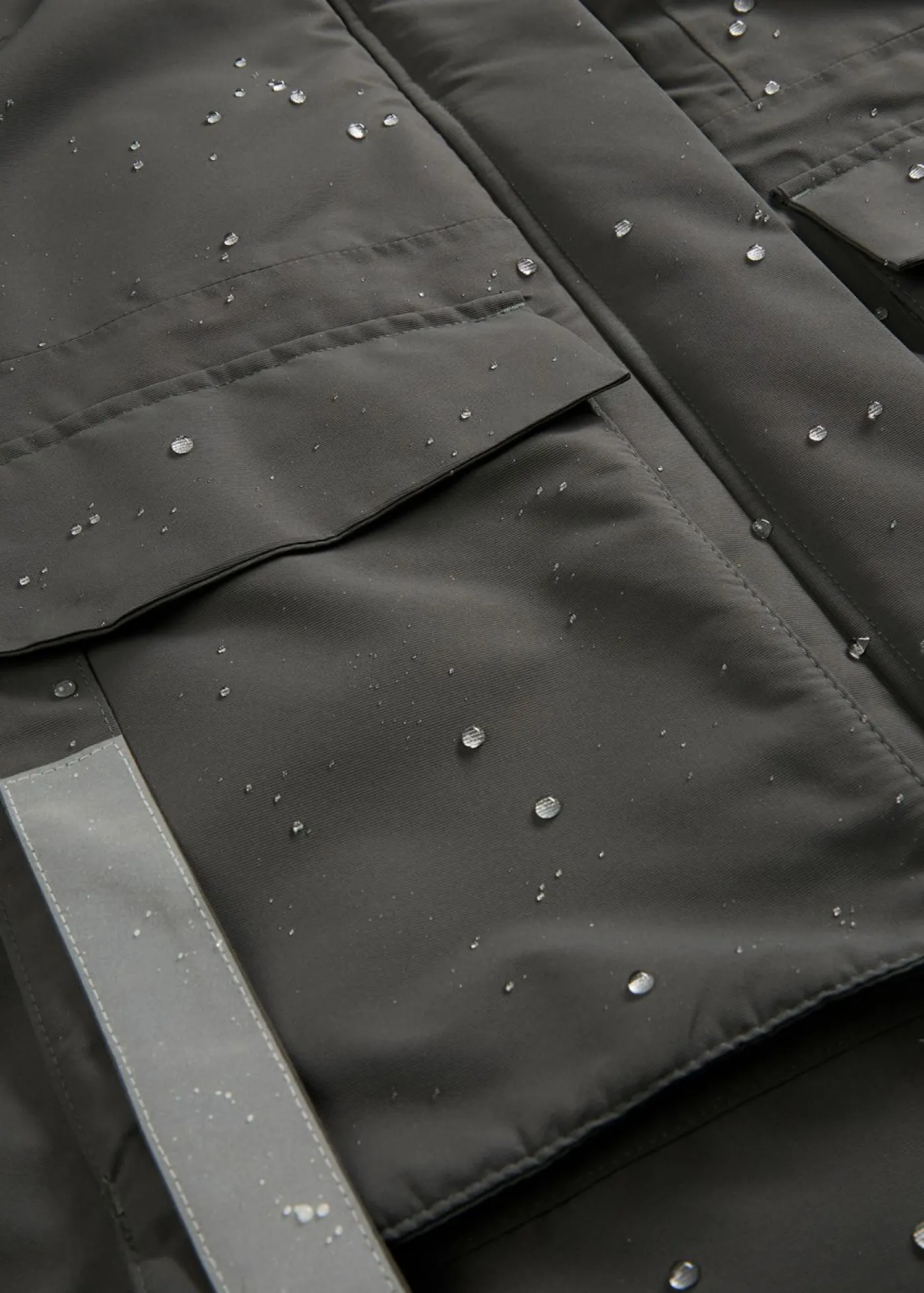 bonprix bonprix Abrigo funcional impermeable antracita New