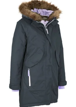 bonprix bonprix Abrigo funcional impermeable Negro Outlet