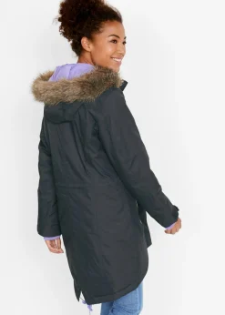 bonprix bonprix Abrigo funcional impermeable Negro Outlet