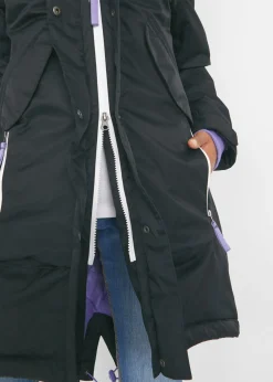 bonprix bonprix Abrigo funcional impermeable Negro Outlet