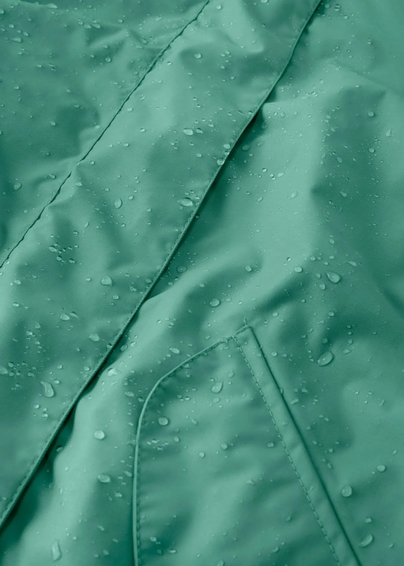 bonprix bonprix Abrigo funcional impermeable verde salvia / gris Discount