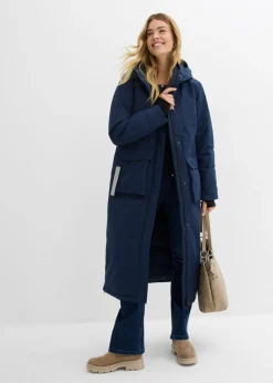 bonprix bonprix Abrigo funcional impermeable Azul marino Hot