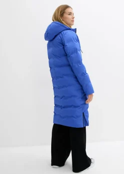 bonprix bonprix Abrigo guateado Azul zafiro Outlet