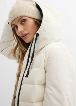 bonprix bonprix Abrigo guateado Beige natural New