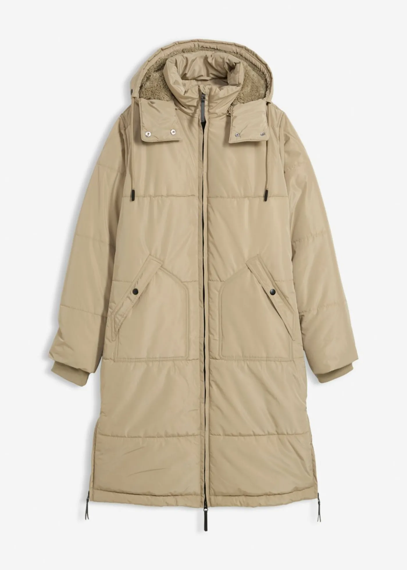 bonprix bonprix Abrigo guateado impermeable Caqui nuevo New