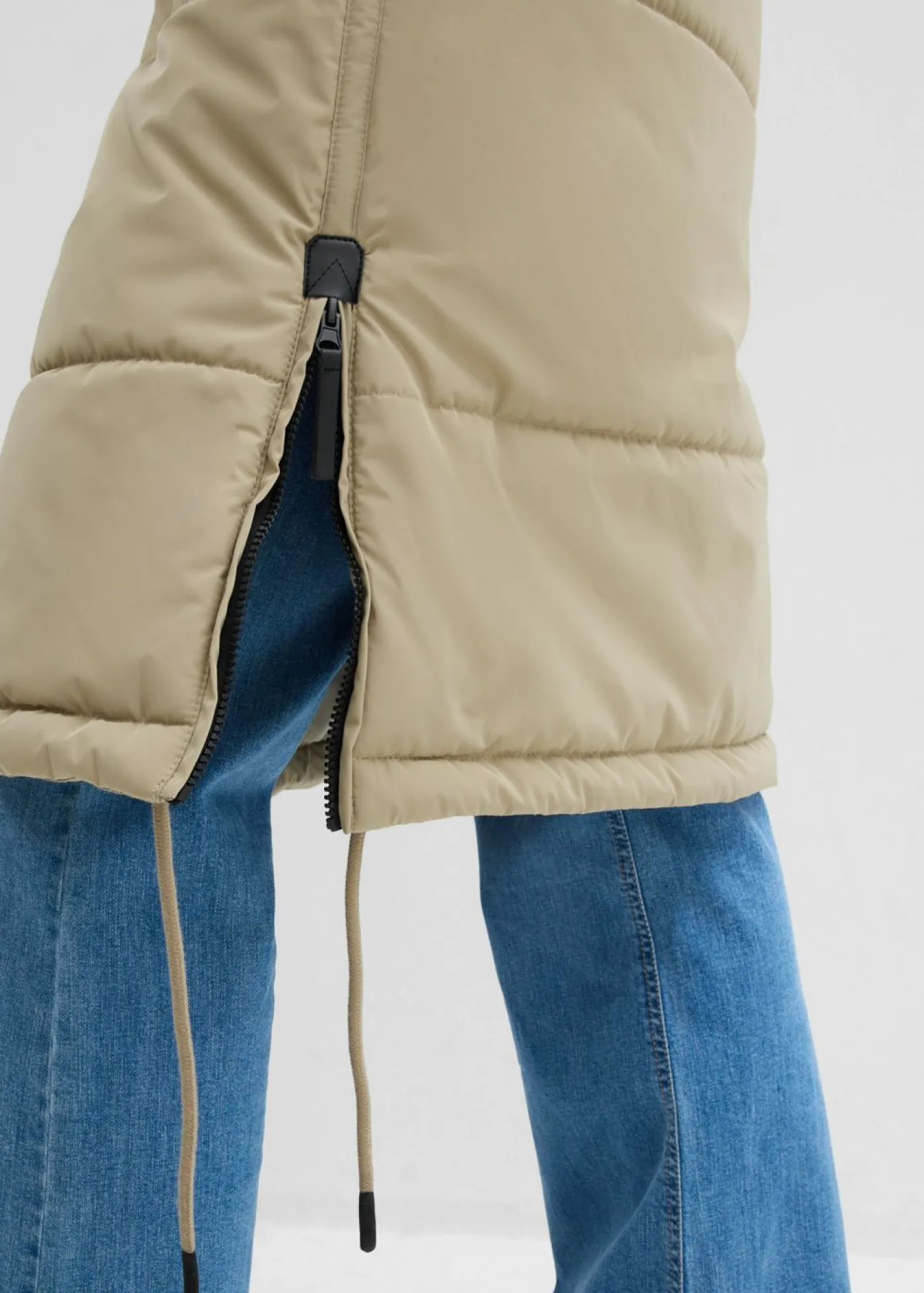 bonprix bonprix Abrigo guateado impermeable Caqui nuevo New