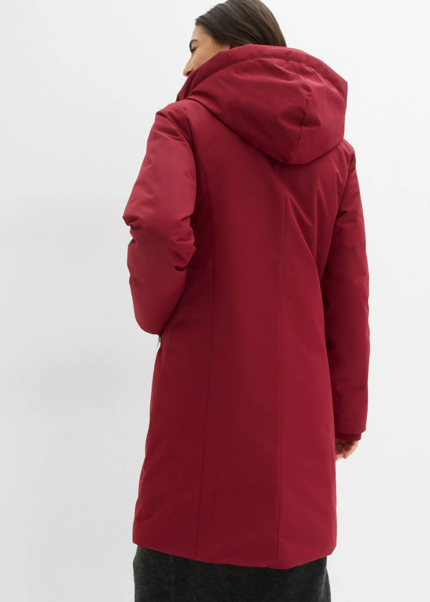bonprix bonprix Abrigo impermeable 2 en 1 para exteriores Rojo Discount