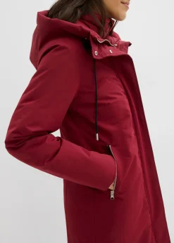 bonprix bonprix Abrigo impermeable 2 en 1 para exteriores Rojo Discount