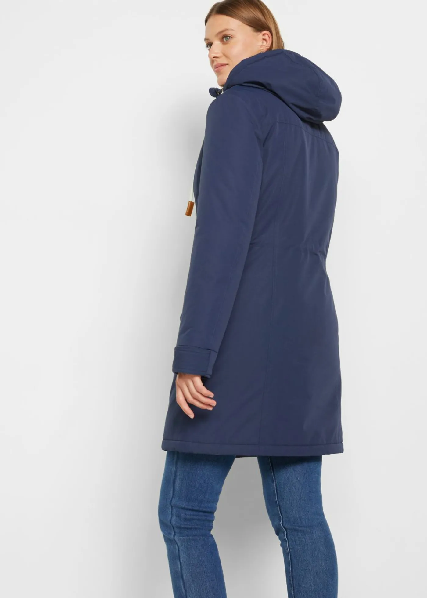 bonprix bonprix Abrigo impermeable para exteriores Azul marino