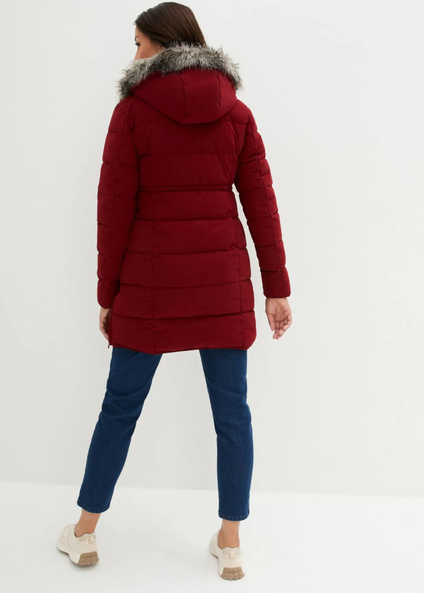 bonprix bonprix Abrigo para portabebés/chaqueta premamá para el embarazo y después del embarazo Marrón rojizo Outlet