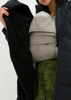 bonprix bonprix Abrigo para portabebés/chaqueta premamá para el embarazo y después del embarazo Negro Sale