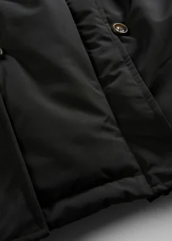 bonprix bonprix Abrigo premamá guateado 3 en 1 con inserto de porteo negro/blanco lana/marrón Online