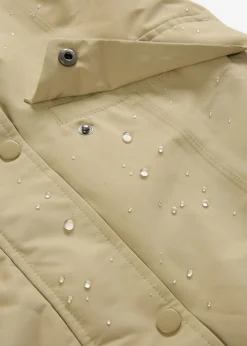 bonprix bonprix Abrigo premamá impermeable y cortavientos 3 en 1 con inserto de porteo Caqui ahumado Outlet