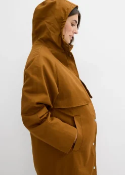 bonprix bonprix Abrigo premamá impermeable 6 en 1 con inserto de porteo y chaleco interior desmontable turrón Outlet