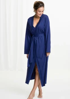 bonprix bonprix Albornoz de calidad azul medianoche. Hot