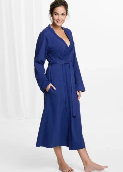 bonprix bonprix Albornoz de calidad azul medianoche. Hot