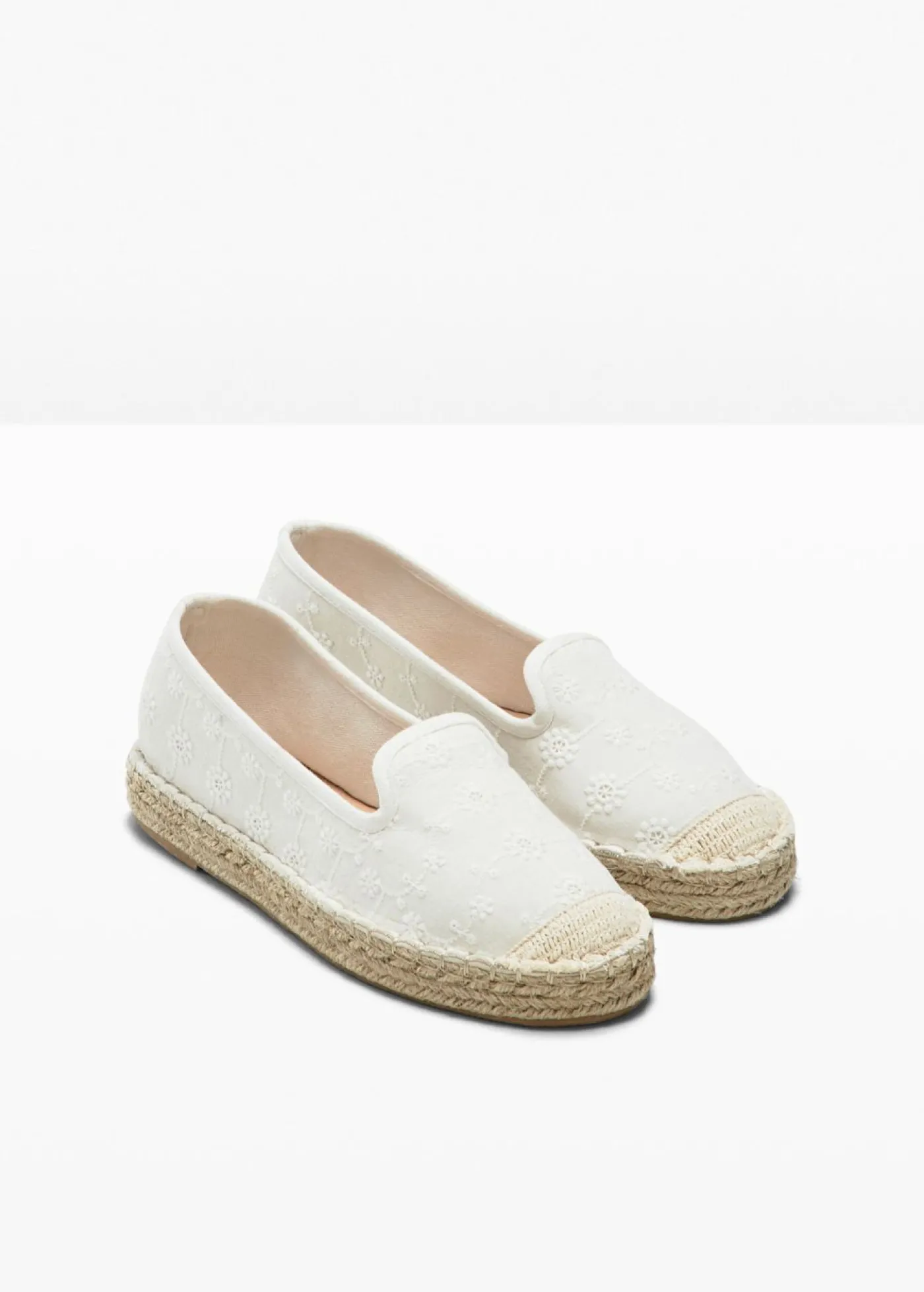 bonprix bonprix Alpargatas beige arena con flores Hot