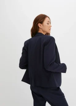 bonprix bonprix Americana con bolsillos Azul oscuro Hot
