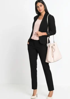 bonprix bonprix Americana con bolsillos, petite Negro Outlet