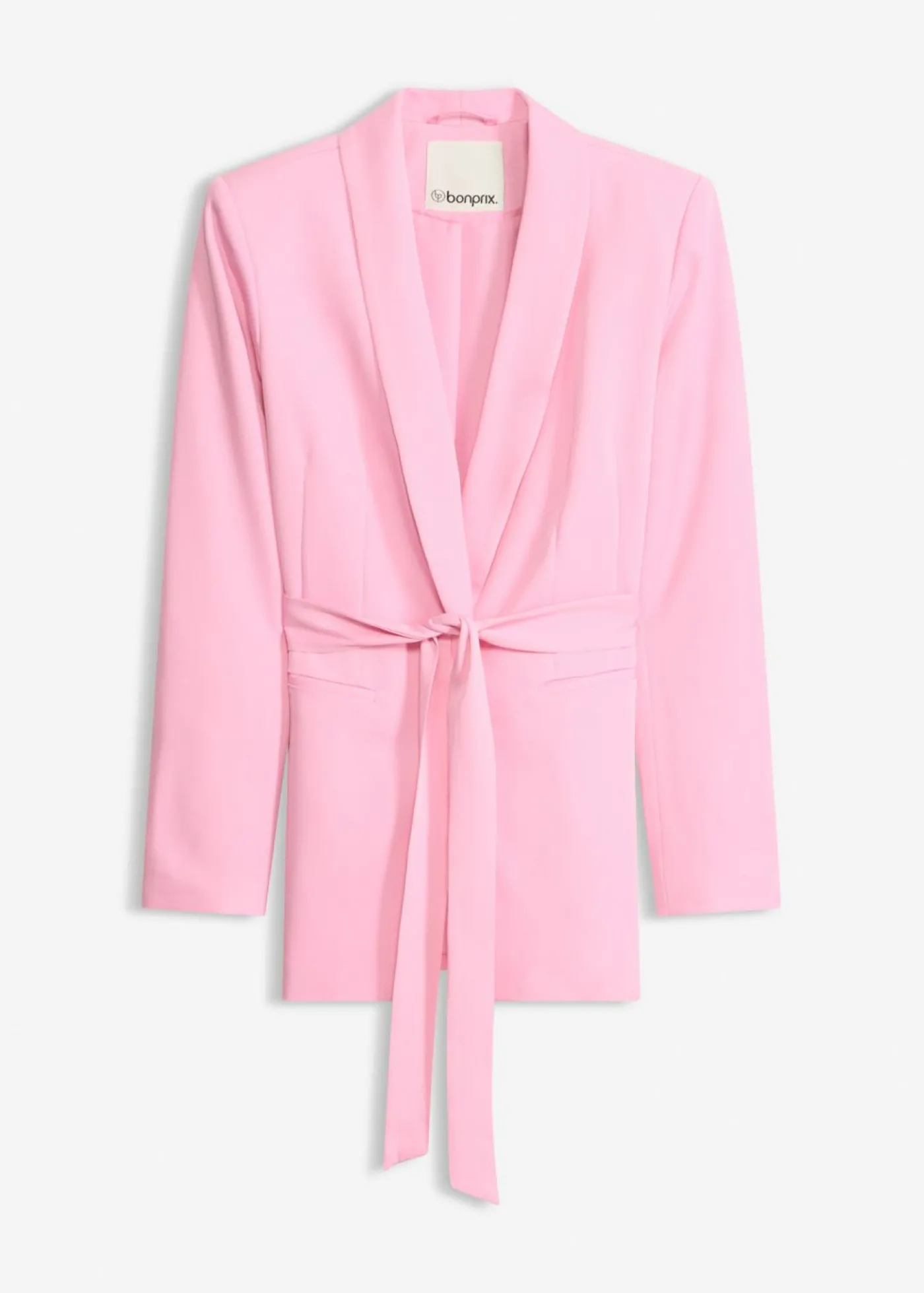 bonprix bonprix Americana con cinturón Rosa Discount
