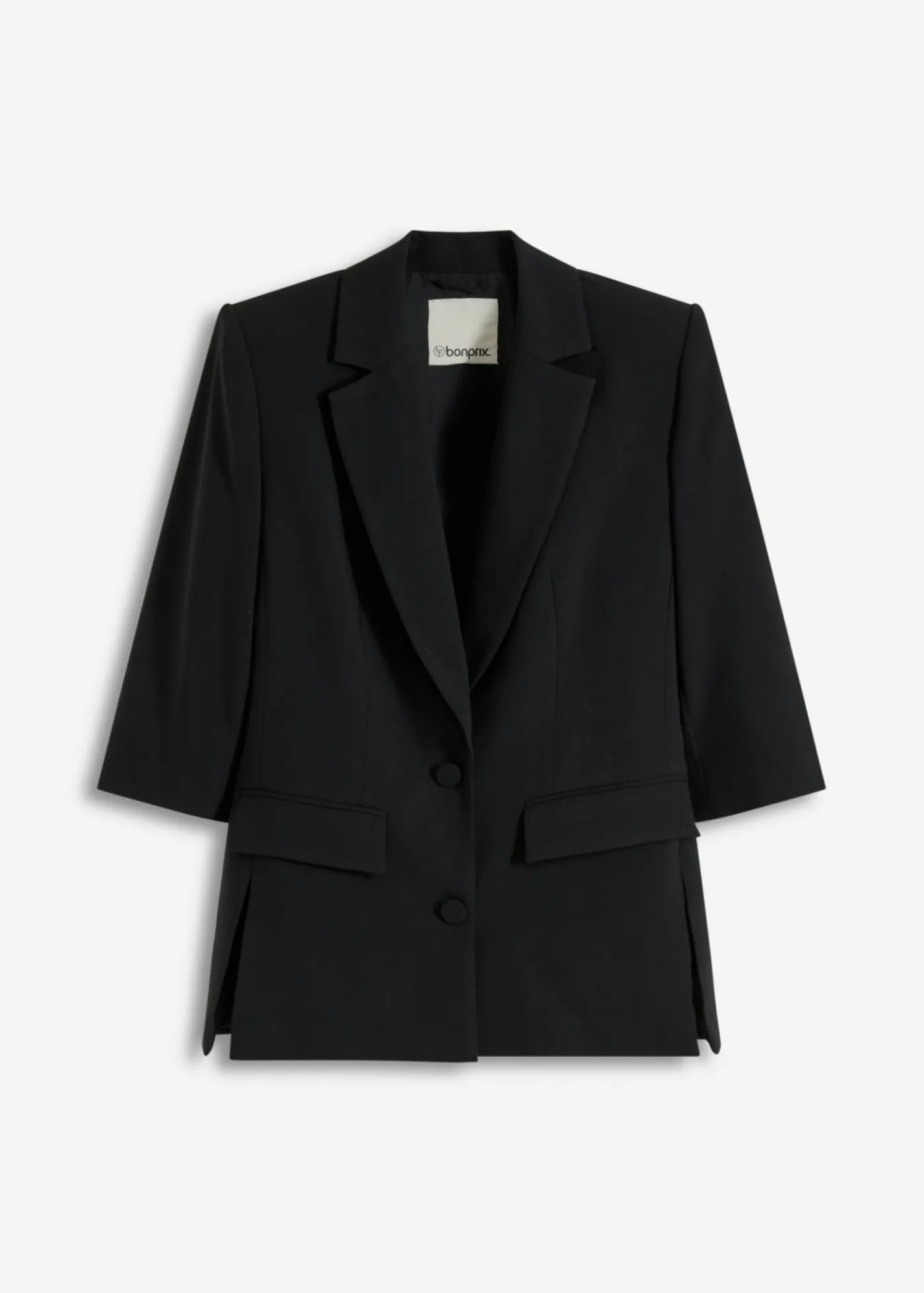 bonprix bonprix Americana con hombros marcados en tendencia Negro Outlet
