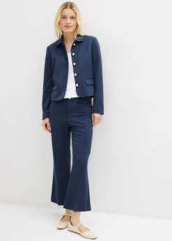 bonprix bonprix Americana corta Azul marino Hot