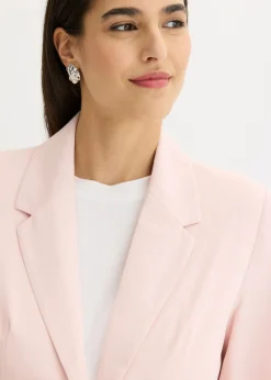 bonprix bonprix Americana corta con bolsillos Rosa perla Outlet