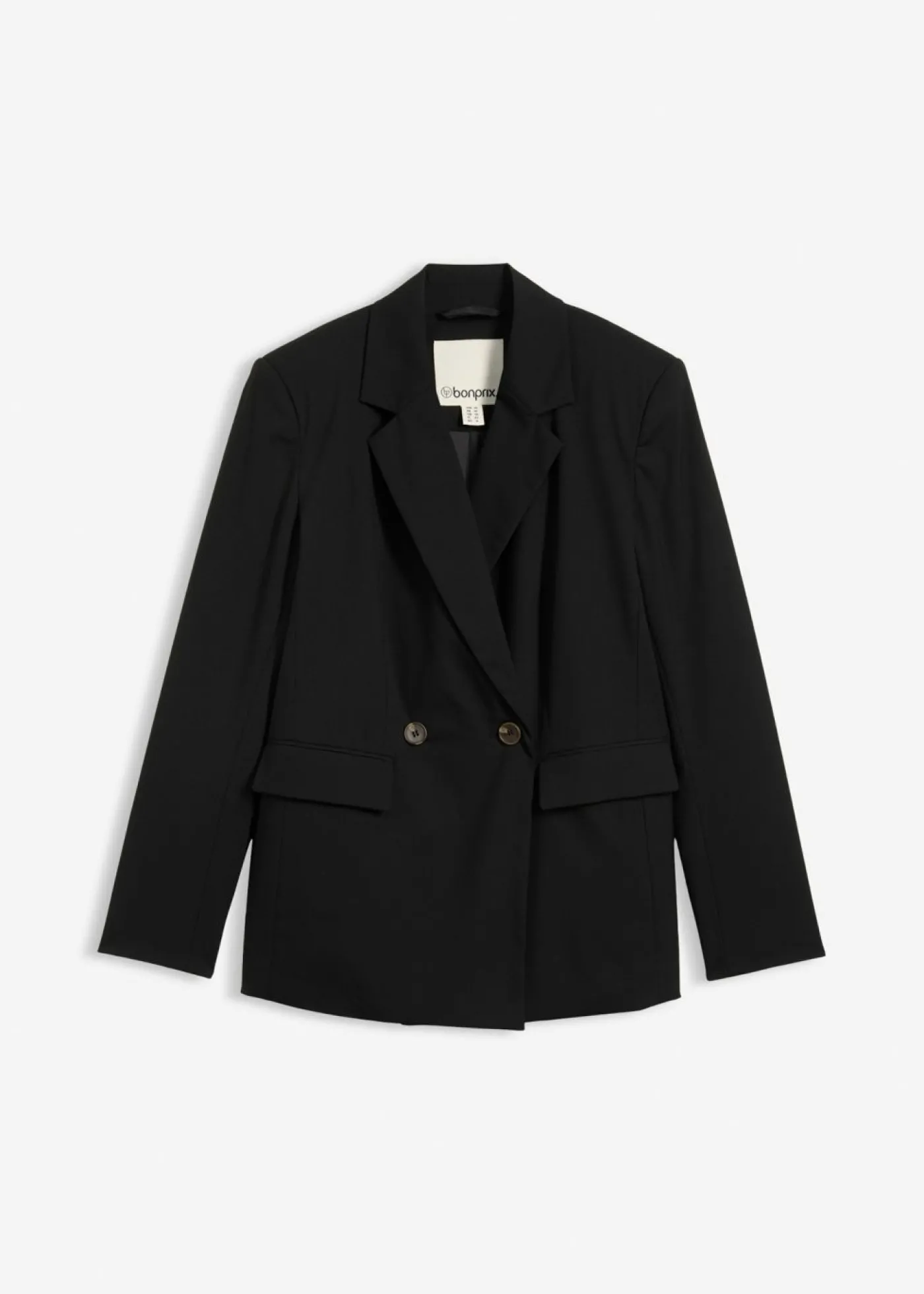 bonprix bonprix Americana de mezcla de viscosa Negro Online