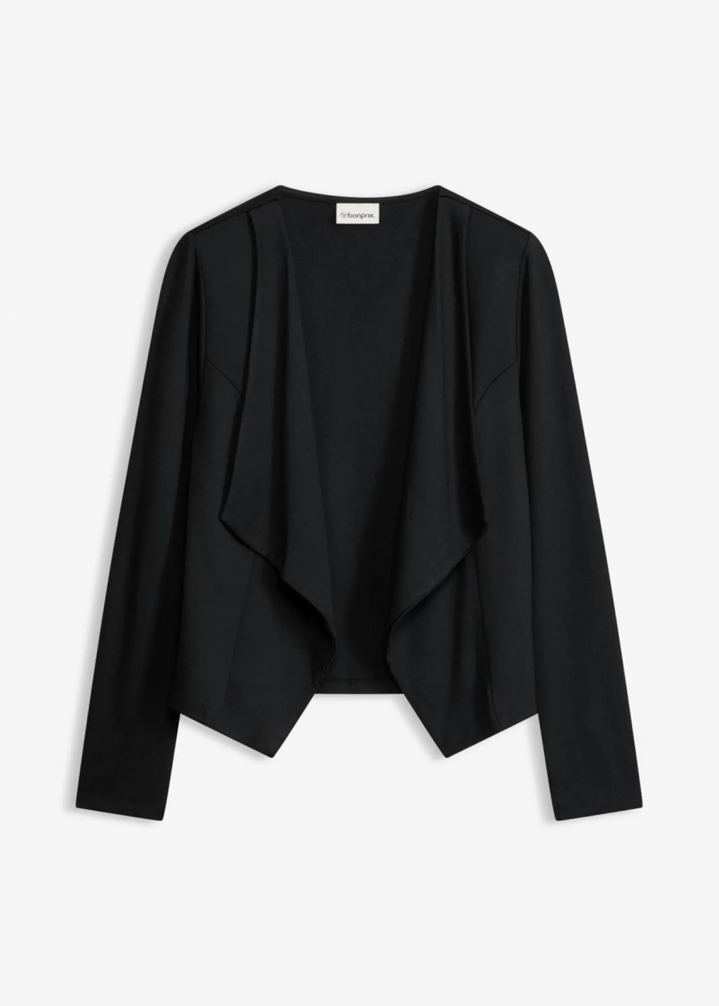 bonprix bonprix Americana de punto de mezcla de viscosa Negro Clearance