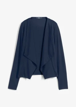 bonprix bonprix Americana de punto de mezcla de viscosa Azul marino Best