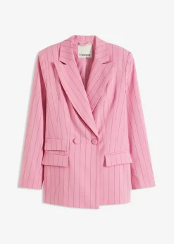 bonprix bonprix Americana de raya diplomática rosa orquídea-fucsia claro con rayas Hot
