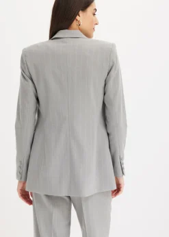 bonprix bonprix Americana de raya diplomática gris-beige con rayas Best