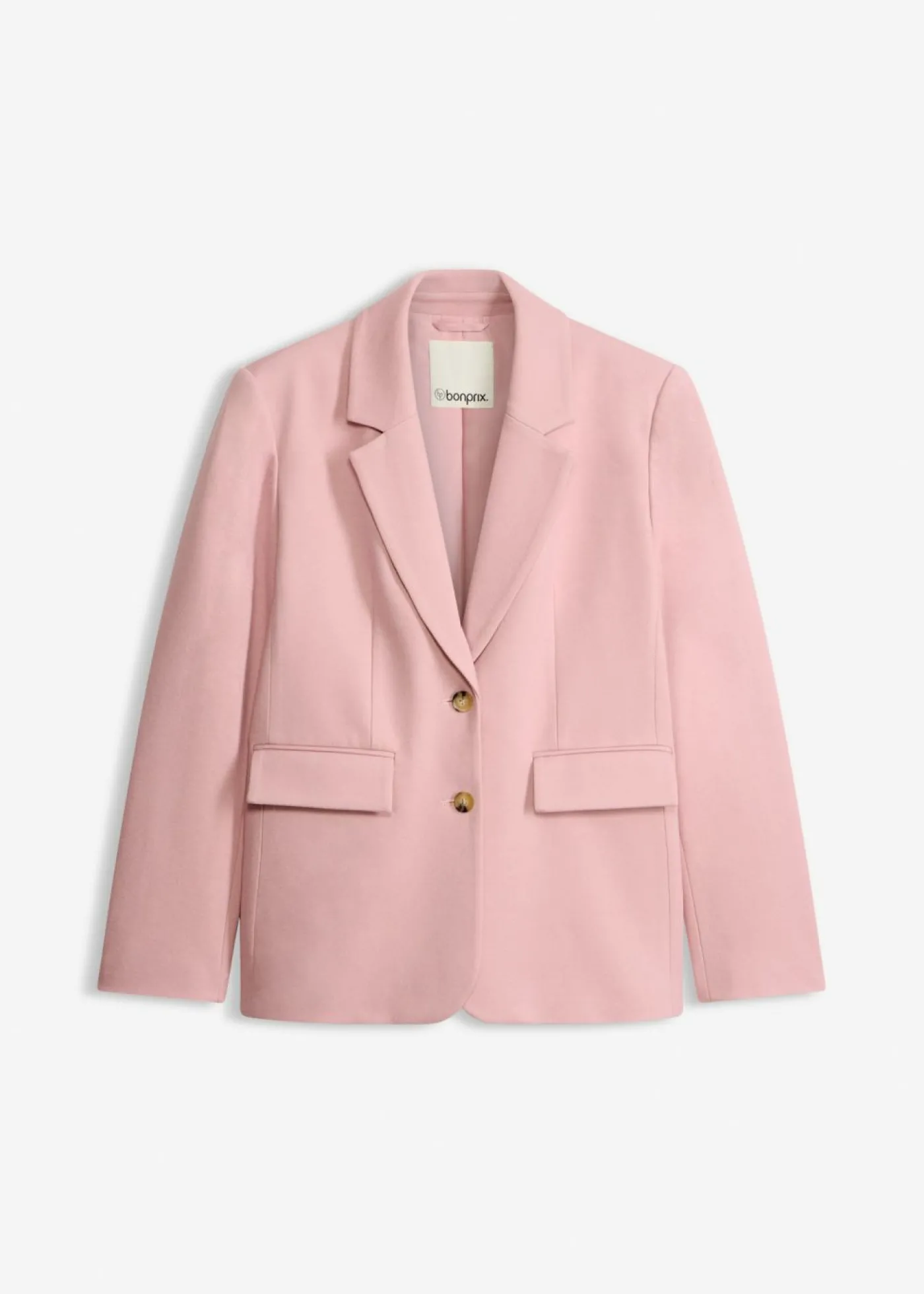 bonprix bonprix Americana elástica de una sola fila orquídea ahumado-rosa claro-malva moteado Outlet