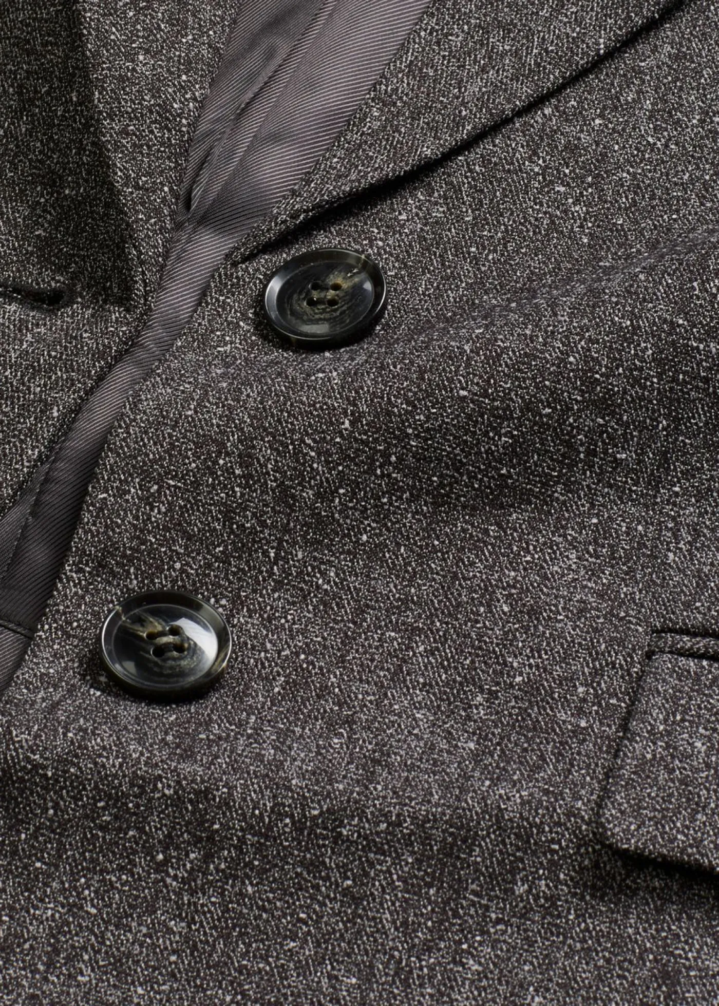 bonprix bonprix Americana holgada de mezcla de viscosa fina gris jaspeado moteado Online