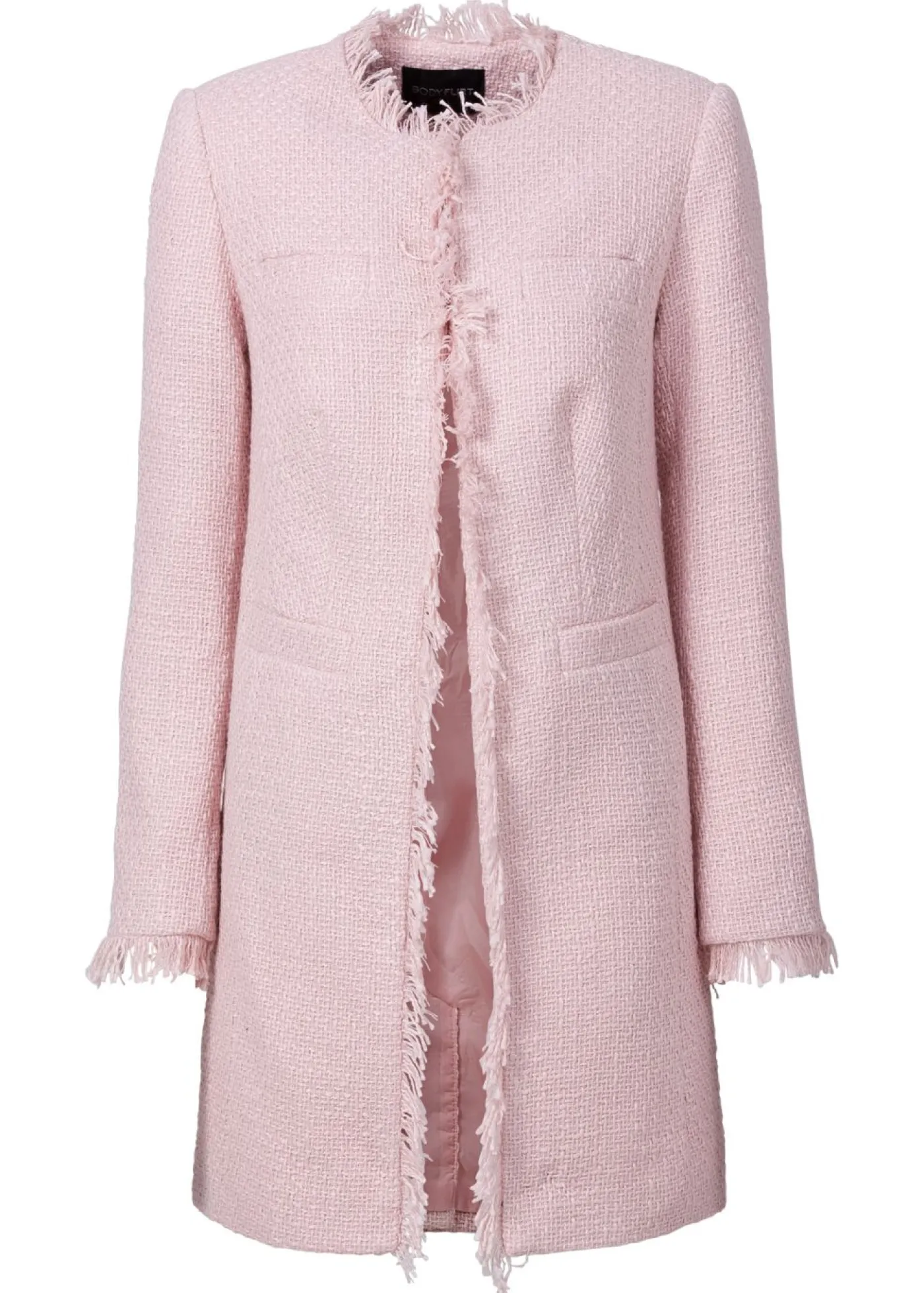 bonprix bonprix Americana larga de bouclé rosa pálido Best