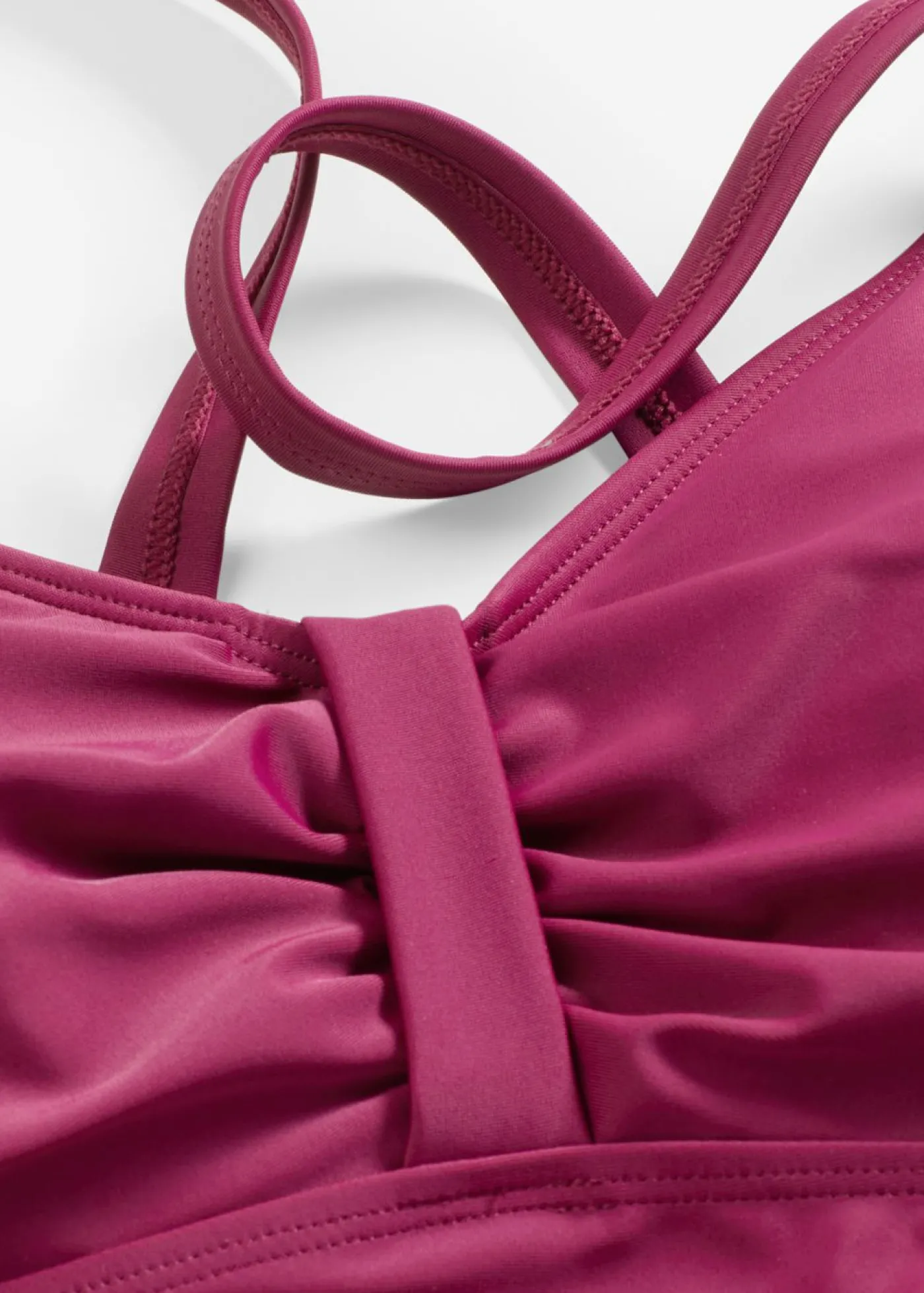 bonprix bonprix Bañador con efecto moldeador medio y fruncido Baya Online