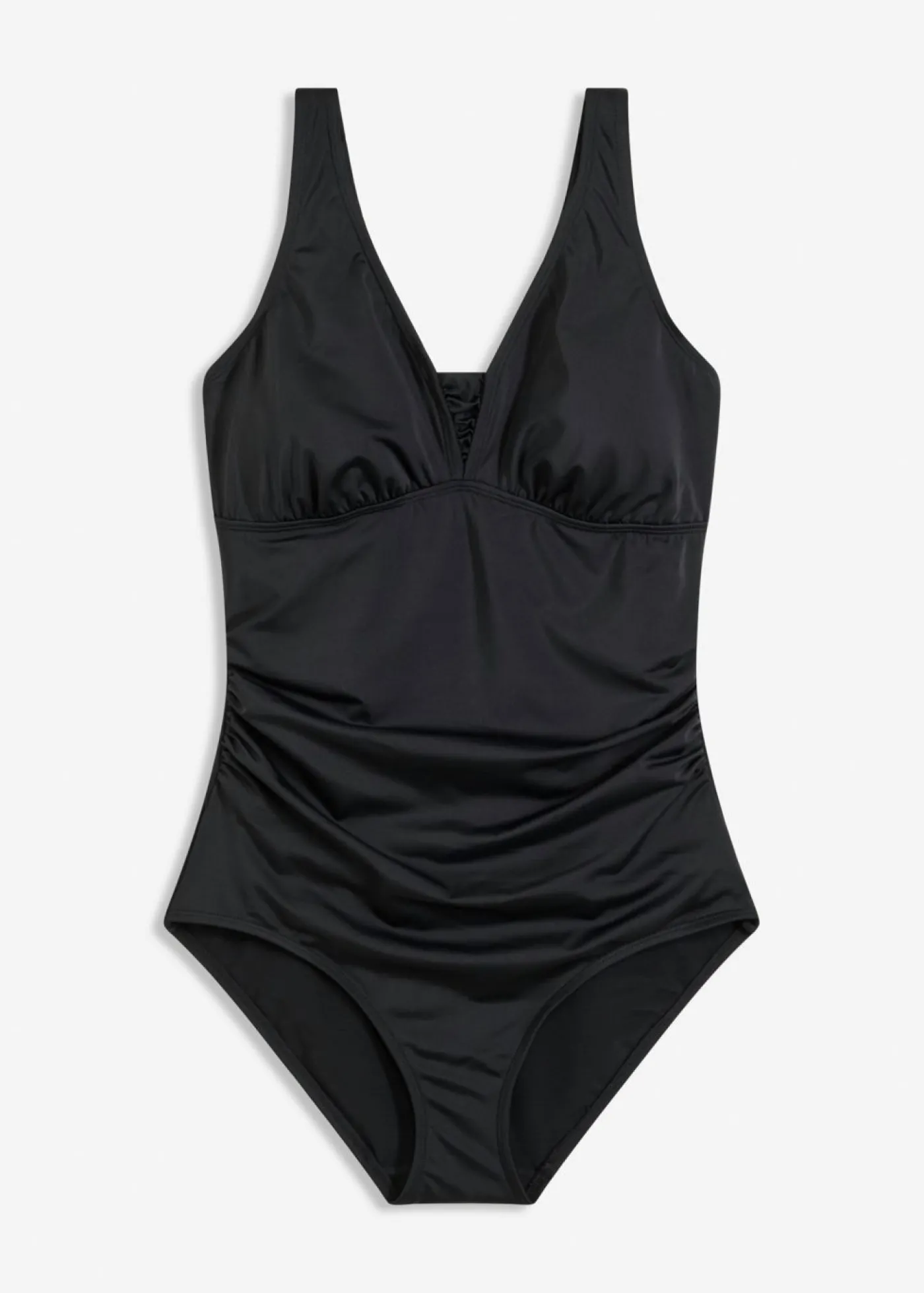 bonprix bonprix Bañador con efecto moldeador medio y tirantes anchos Negro New