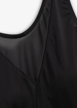 bonprix bonprix Bañador con ligero efecto moldeador y mala Negro Online