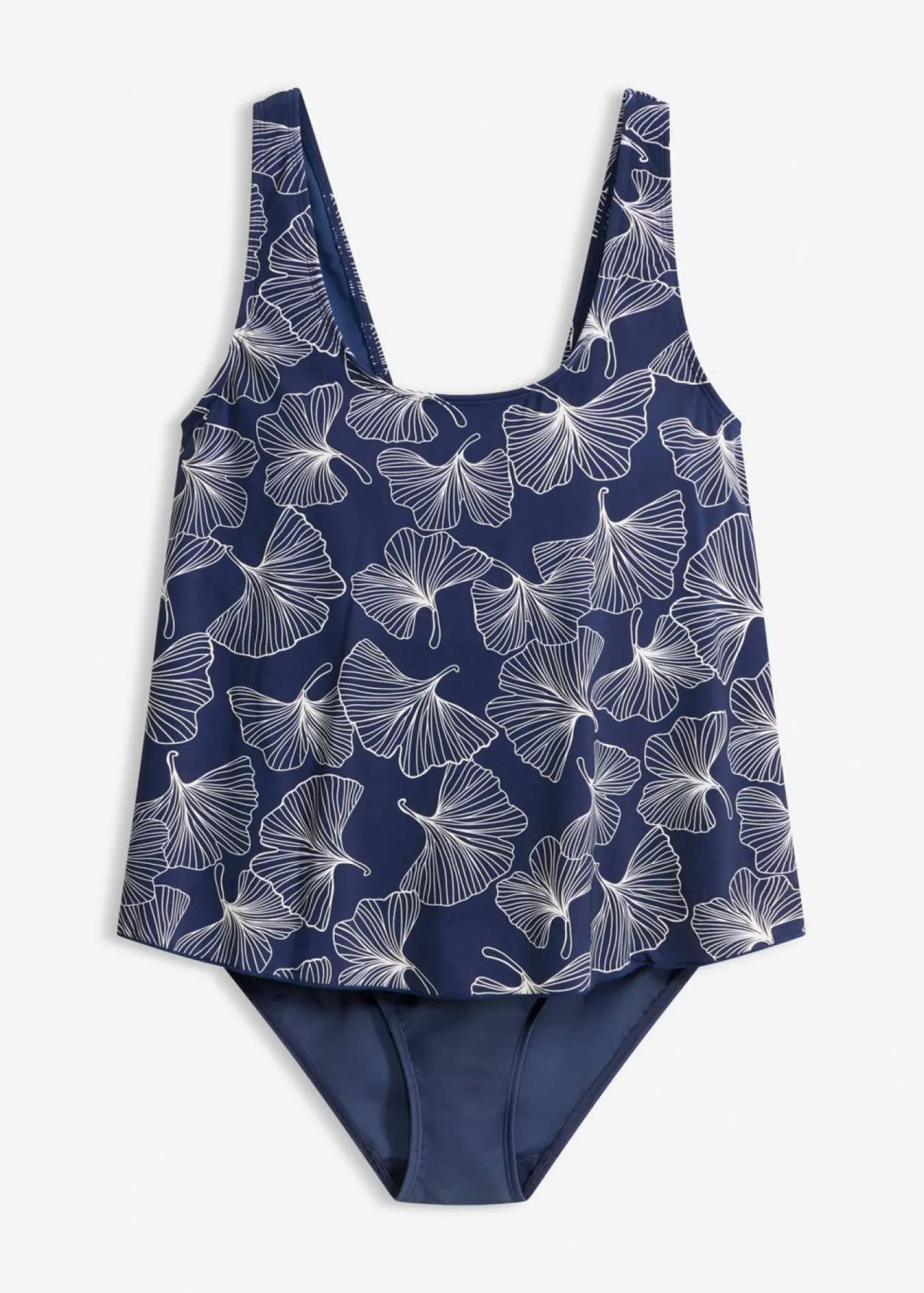bonprix bonprix Bañador con look tankini Azul marino
