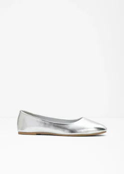 bonprix bonprix Bailarinas Plata metalizado New