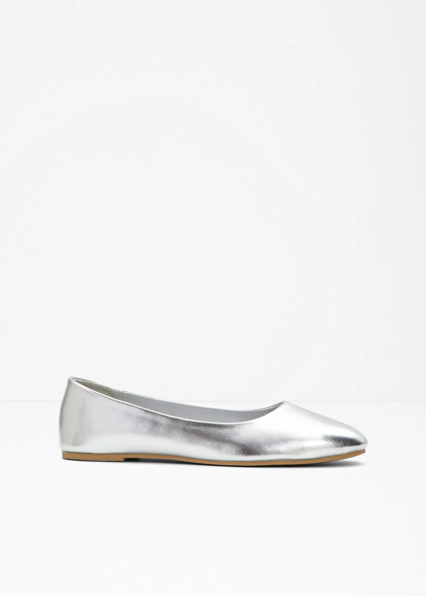 bonprix bonprix Bailarinas Plata metalizado New