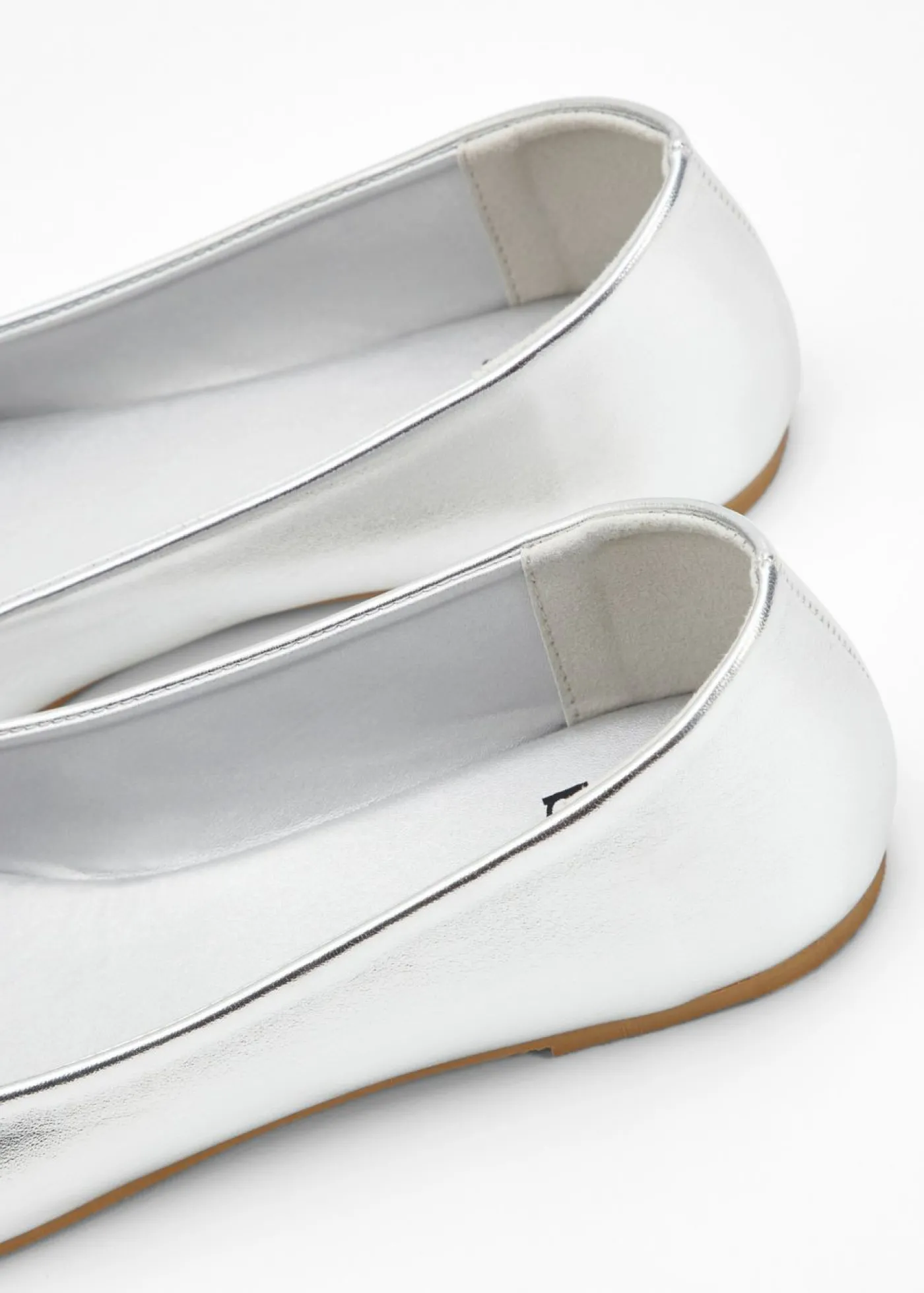 bonprix bonprix Bailarinas Plata metalizado New