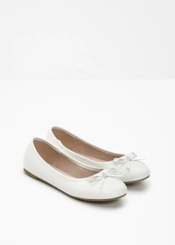 bonprix bonprix Bailarinas con lazo Blanco Best
