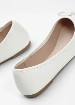 bonprix bonprix Bailarinas con lazo Blanco Best